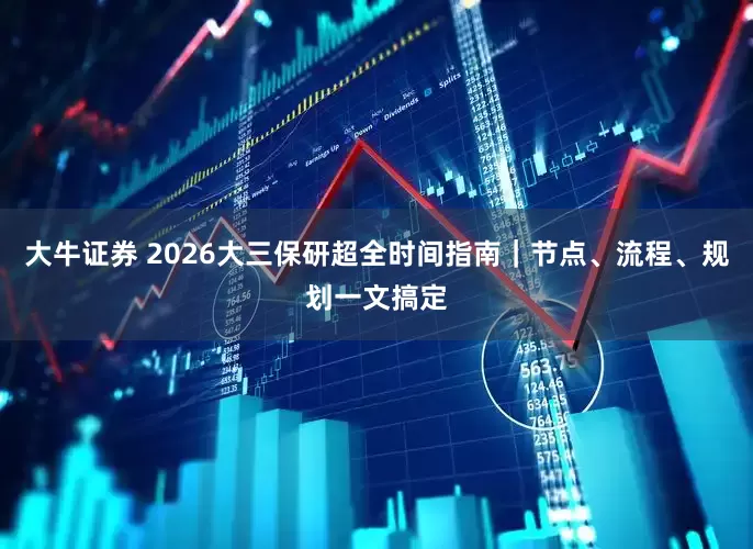 大牛证券 2026大三保研超全时间指南｜节点、流程、规划一文搞定